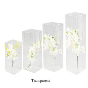 4PCS/Lot Wedding Center Piece Flower Vase/Stand Table/Wedding Centerpieces Acrylic Flowers/Floor Vases For Party Decoration HQ11