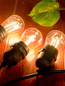 10M 15M LED Outdoor Indoor Retro Edison Bulbs String Lights Festoon Garland Light Garden Patio Festival Wedding Decoration