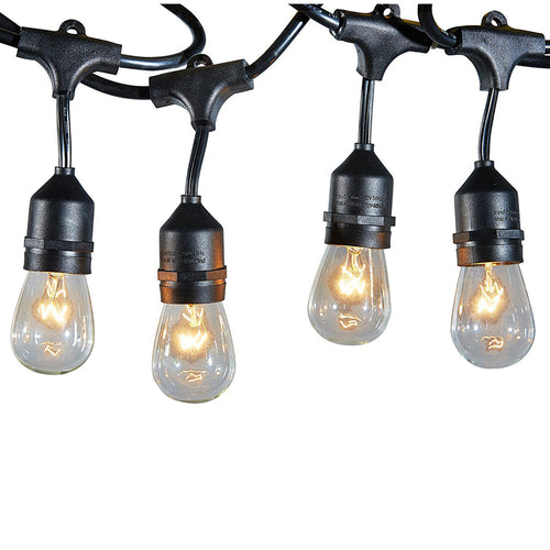 BEIAIDI 9M 10PCS 11W E27 Bulbs Waterproof Fairy String Light S14 Garden Patio Backyard String Garland Outdoor Holiday Lighting