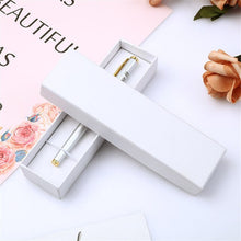 Load image into Gallery viewer, 500pcs/lot 16cmx4cmx2.5cm Fashion Office Pen Display Packaging Box pen Gift Jewelry paper Box Bookmark Packaging Box