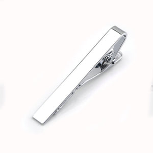 Personalized Clips of Casual Style Tie Clip custom logo text free on the clip best gifts for trade show and new year party favor