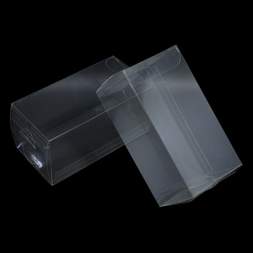 DHL 500Pcs/lot Multi Sizes Square Clear PVC Gift Packing Box Party Handmade Crafts Jewelry Package Box Grocery Display Pack Box