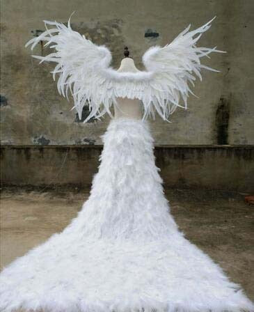 nice classic Feather wings fashion sexy lingerie shows model catwalk shows stage performance props wedding supplies wings