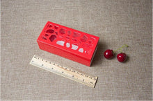 Load image into Gallery viewer, 200pcs Free Shipping Wedding Gift Box Hollow Pattern With Film Cake Biscuit Box Macaroon Box With PVC Window