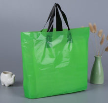 Load image into Gallery viewer, printed plastic packing shopping bags with handle,customized garment/clothing/gift packaging bag custom logo SN1318