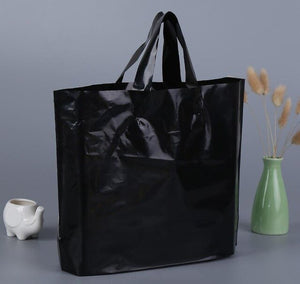 printed plastic packing shopping bags with handle,customized garment/clothing/gift packaging bag custom logo SN1318