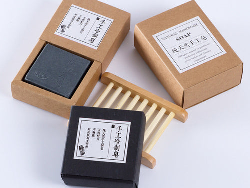 Custom ivory board recycle logo printed mailing soap box for personal care ---DH2043