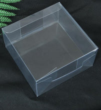 Load image into Gallery viewer, 2 Size Transparent Clear Candy Box Rectangle Square PVC Chocolate Case Boxes for Wedding Party Event