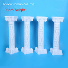 Load image into Gallery viewer, Hollow Design Luminous Wedding Roman Column LED Pillar White Red Blue Purple Available for Party Decoration Supplies
